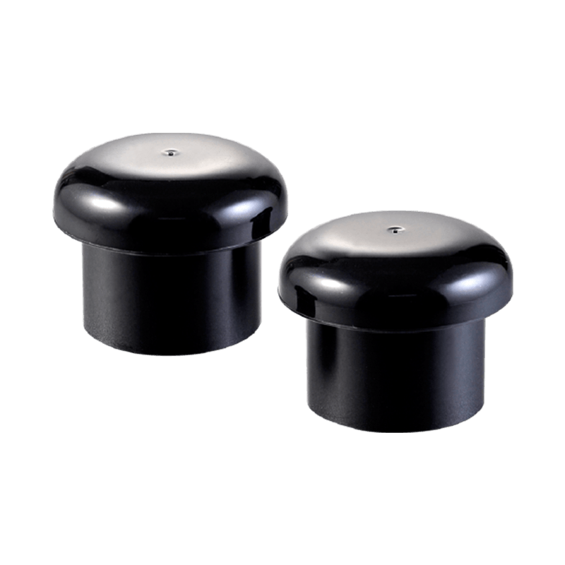 Screw cap nigrum materia plastica