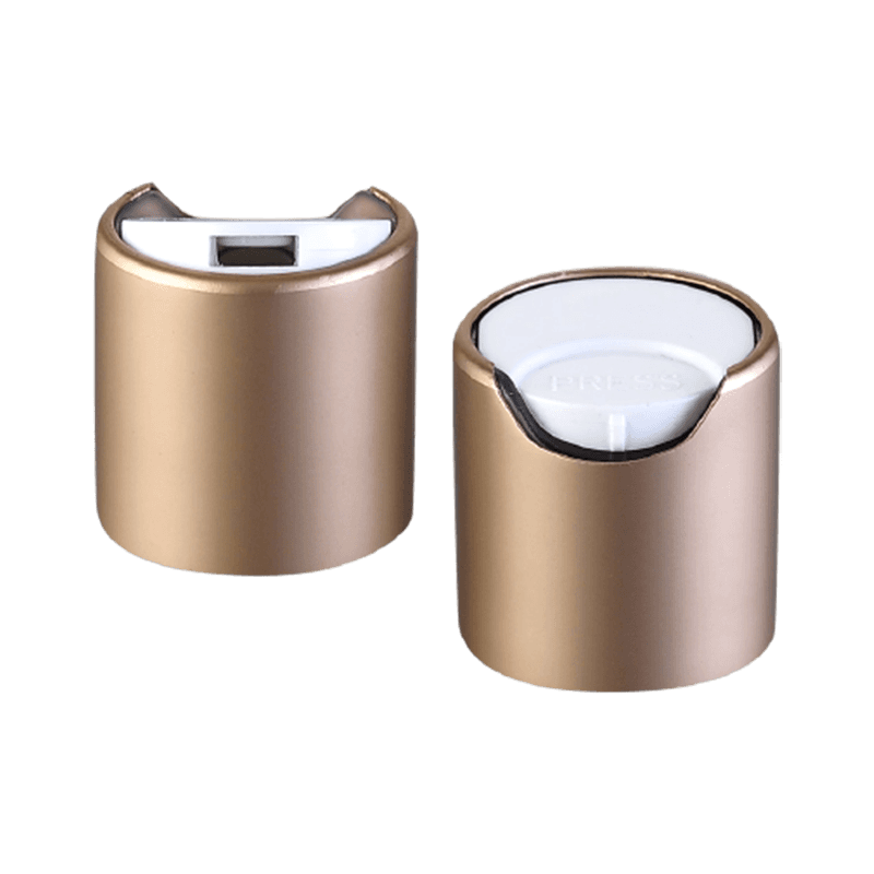 Plastic rosa discus top cap